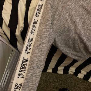 Cropped 1/4 zip pull over